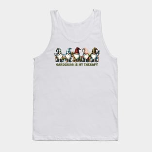 Gardening is my therapy Tank Top